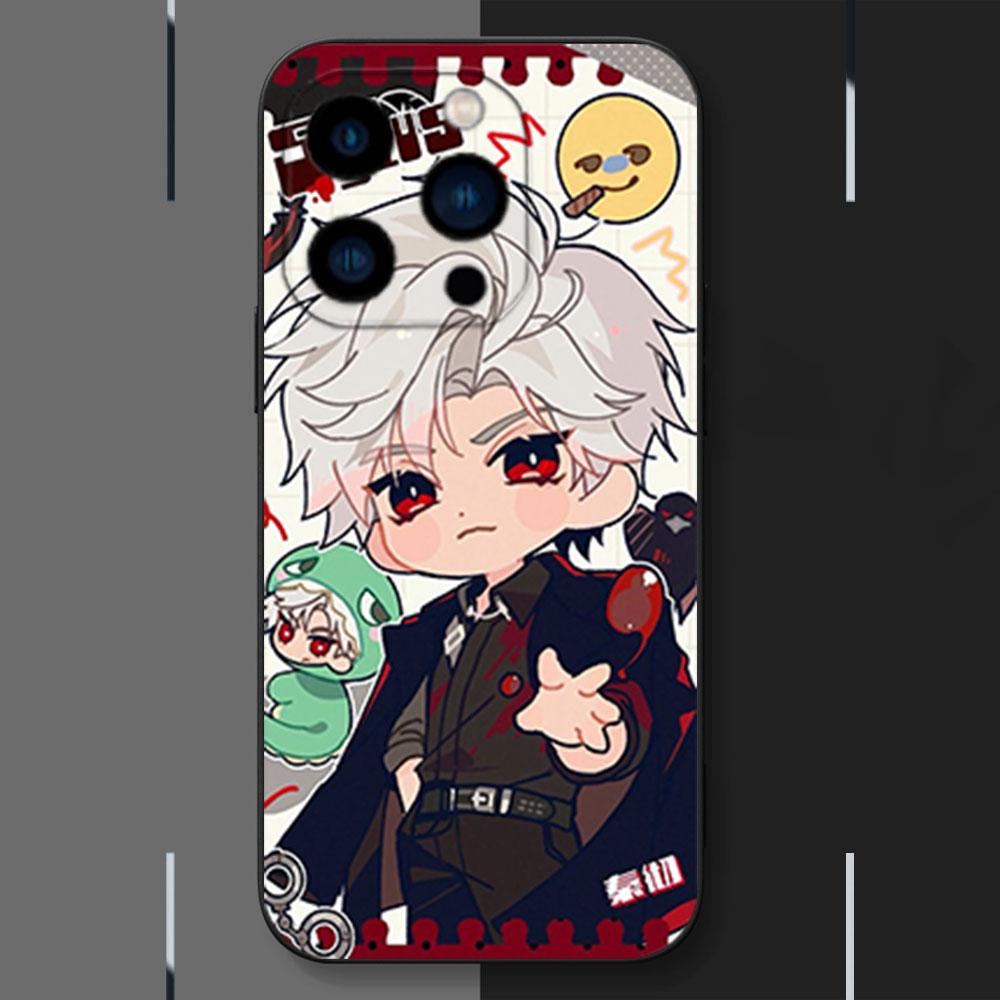 L-Love and Deepspace Otome games Phone Case For iPhone 16 12 13 14 15 Pro Max Plus Soft Silicone Black Cover