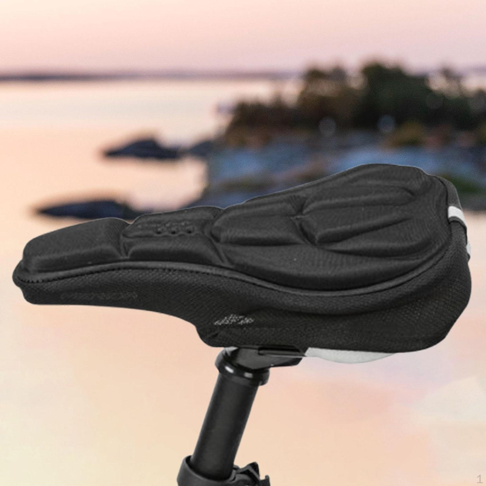 

3D Bicycle Saddle Cover Simple, Practical And Comfortable, Padded, for Road Bike чёрный