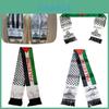 Premium Quality Palestinian Flag Scarf Shawl Satin Weave Ideal For Weddings Customizable Option Available