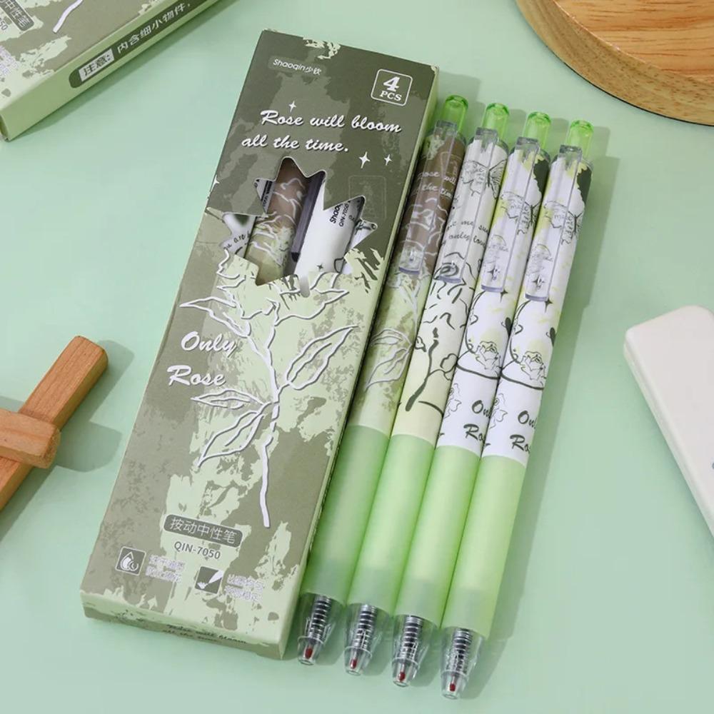 

Износостойкие черные ручки с тонкими точками 0,5 мм, пластиковые студенческие принадлежности, канцелярские принадлежности, гелевые ручки для студентов