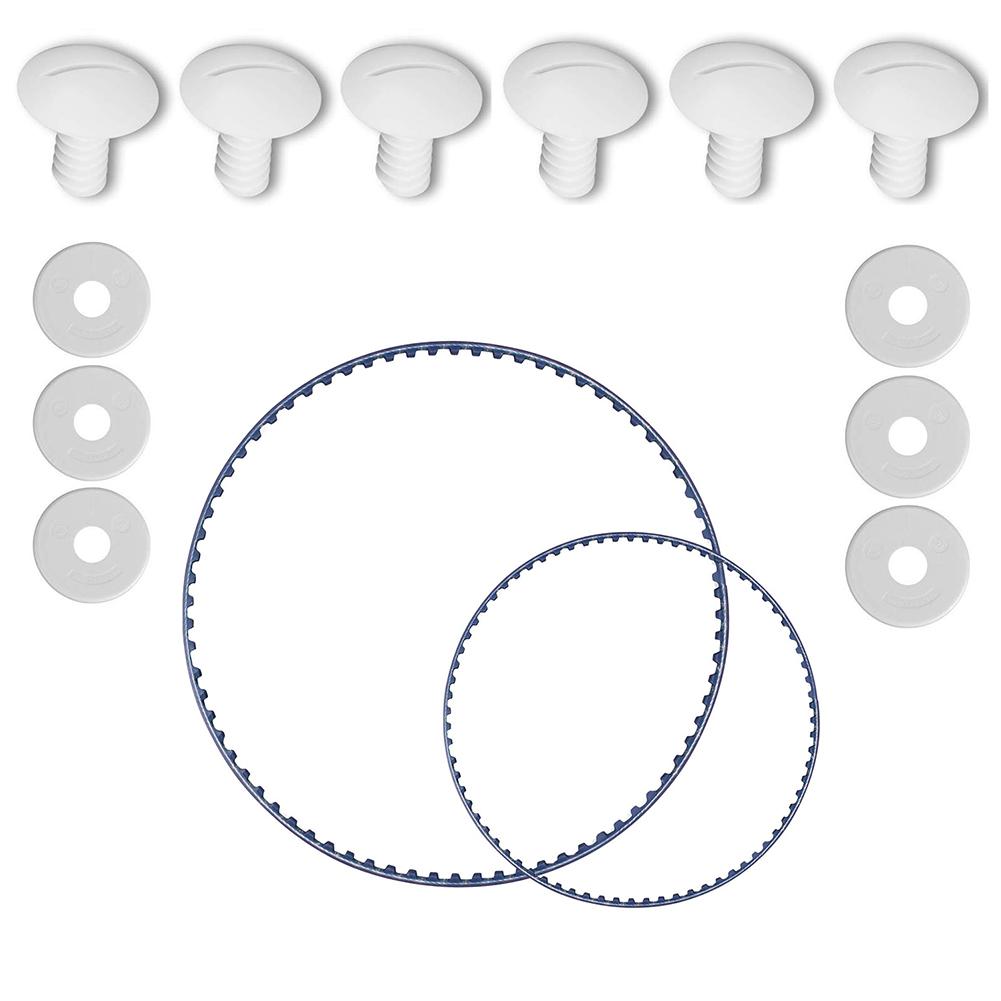 Belt Plastic Wheel Screws 9-100-1017 Replacement Belt Kit For BlackMax 360380 Pool Cleaners Garden Outdoor Living Pools Spas