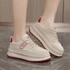 Fashion Spring New Women Small White Shoes 2025 Trendy Thick Bottom Womans Casual Sneakers Vulcanized Shoes Student Board Shoe De Mujer