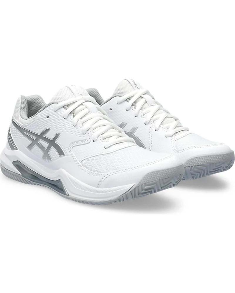 sports shoes ASICS white gel-dedicate 8 padel