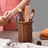 Nachgemachte Rattan-Abtropf-Stäbchenhalter