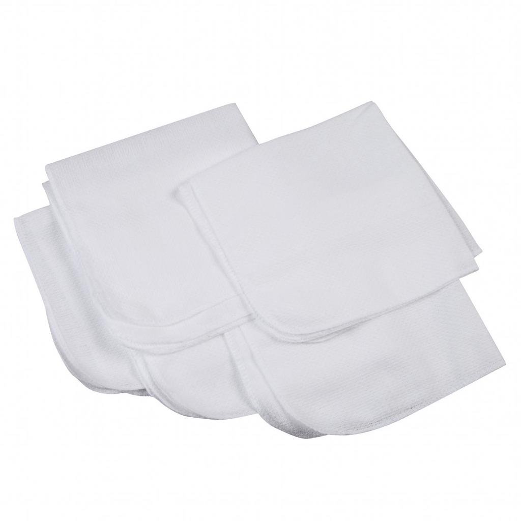 Isamu Shokai Cotton Dobby Made in 5 33x33cm 4942884000249 100% Handkerchiefs, White, Japan, count, (x 5),