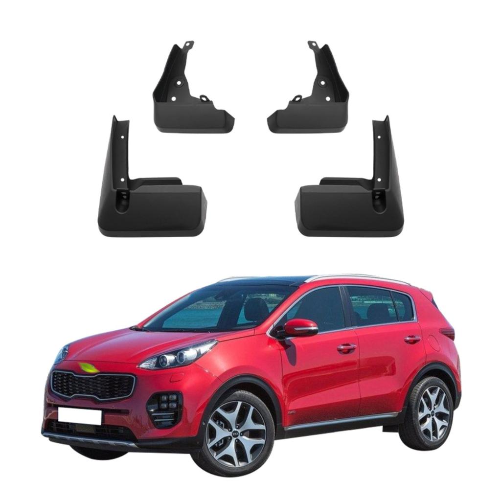 4KS Autoklapy Lapače nečistot Blatníky Autoklapy Kompatibilní s KIA Sportage SL 2011 2012 2013 2014 2015 2016