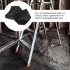 2025 Trend 4Pcs Feet Rubber Covers Suite Protector Step Household Ladder Covers Rubber Ladder Feet Ladder Accessories