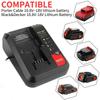 Li-Ion Battery Charger Fast Charge for Black and Decker 10.8V 18V 20V Model LBXR20 LBXR20B ASL186K ASL188K Tools 2A 100-240V