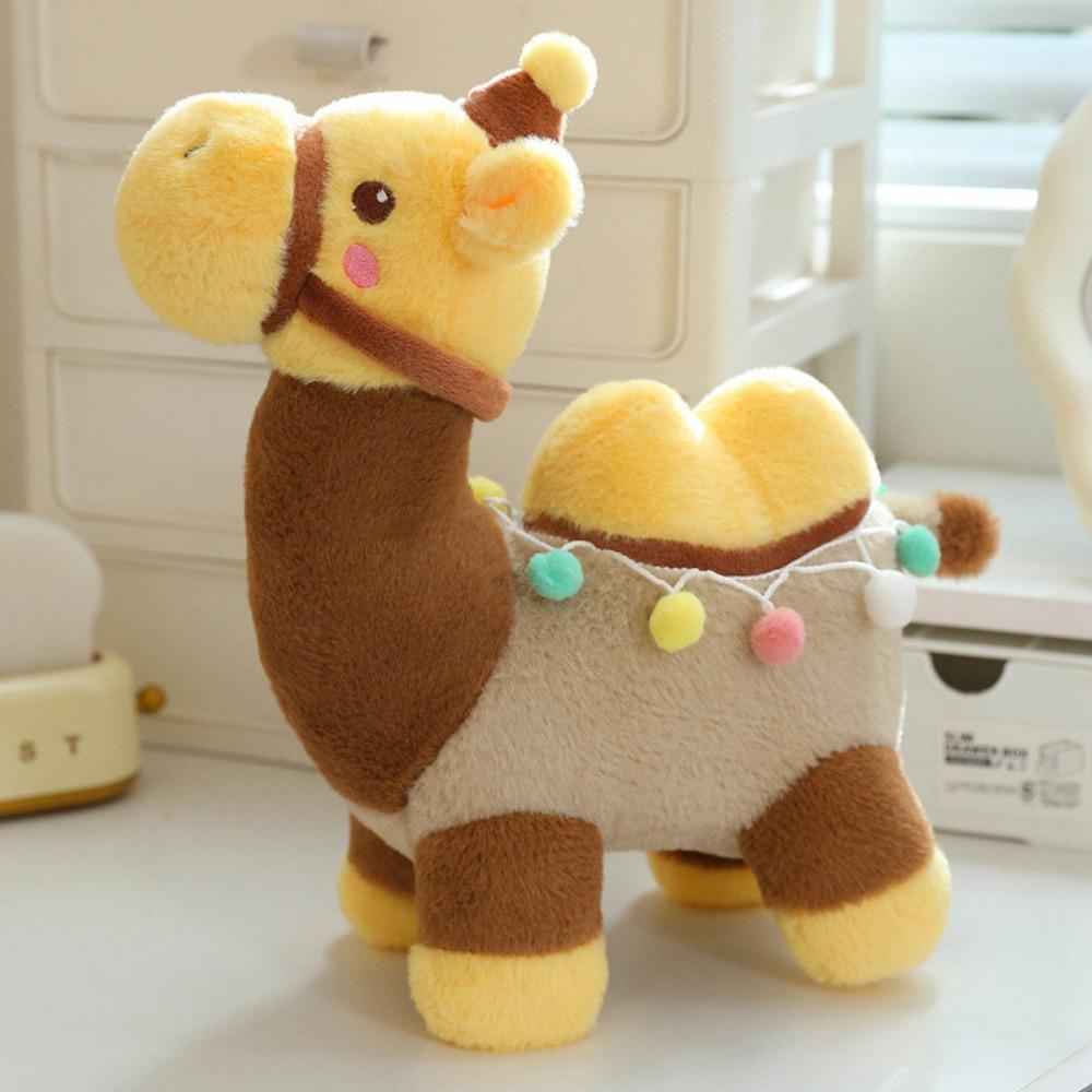 Camel Simulated Camel Plush Toy Plush Cartoon Camel Shaped Doll Home Party Decor