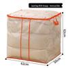 Extra-Large Dustproof & Moistureproof Duvet Storage Bag for Bedroom & Dormitory - Cotton Quilt Organizer