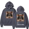 Cantor La Pantera Stone Boy Europa Turnê do Álbum Moletom Masculino Hip-hop Moletom Inverno Solto Casual Oversized