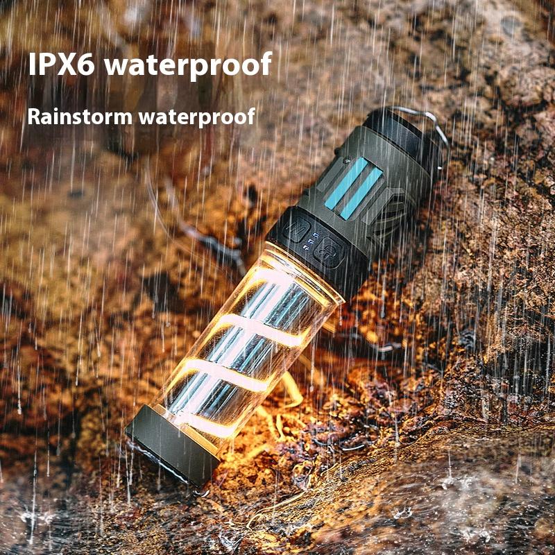 Multi-function Camping Mosquito Lamp Rechargeable Portable LED Flashlight Outdoor Lighting Mosquito Repellent Light with Tripod