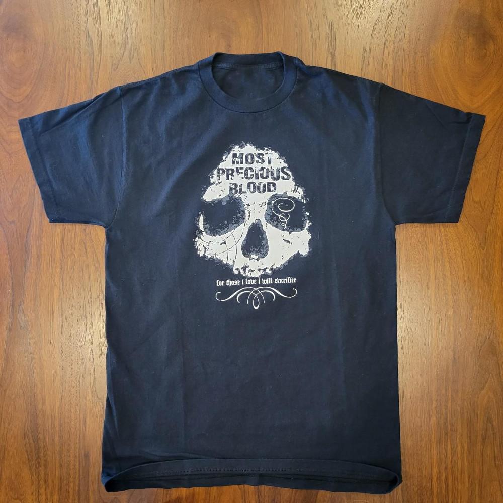 Rare Most Precious Blood Short Sleeve Cotton Black All Size T-Shirt OB334 Unisex T-Shirt XL