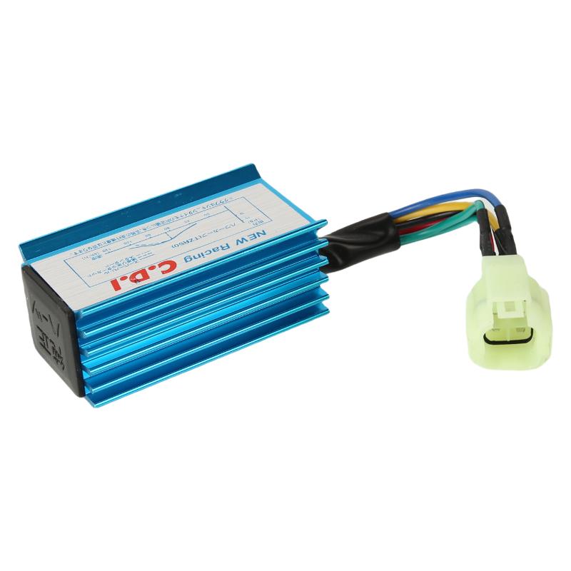 6 Pin Aluminum Alloy Racing CDI AC Box for GY6 XR50 70 90 CG125 Motorcycle 140CC 150cc 200cc Enginen Pit Bike Scooter ATV