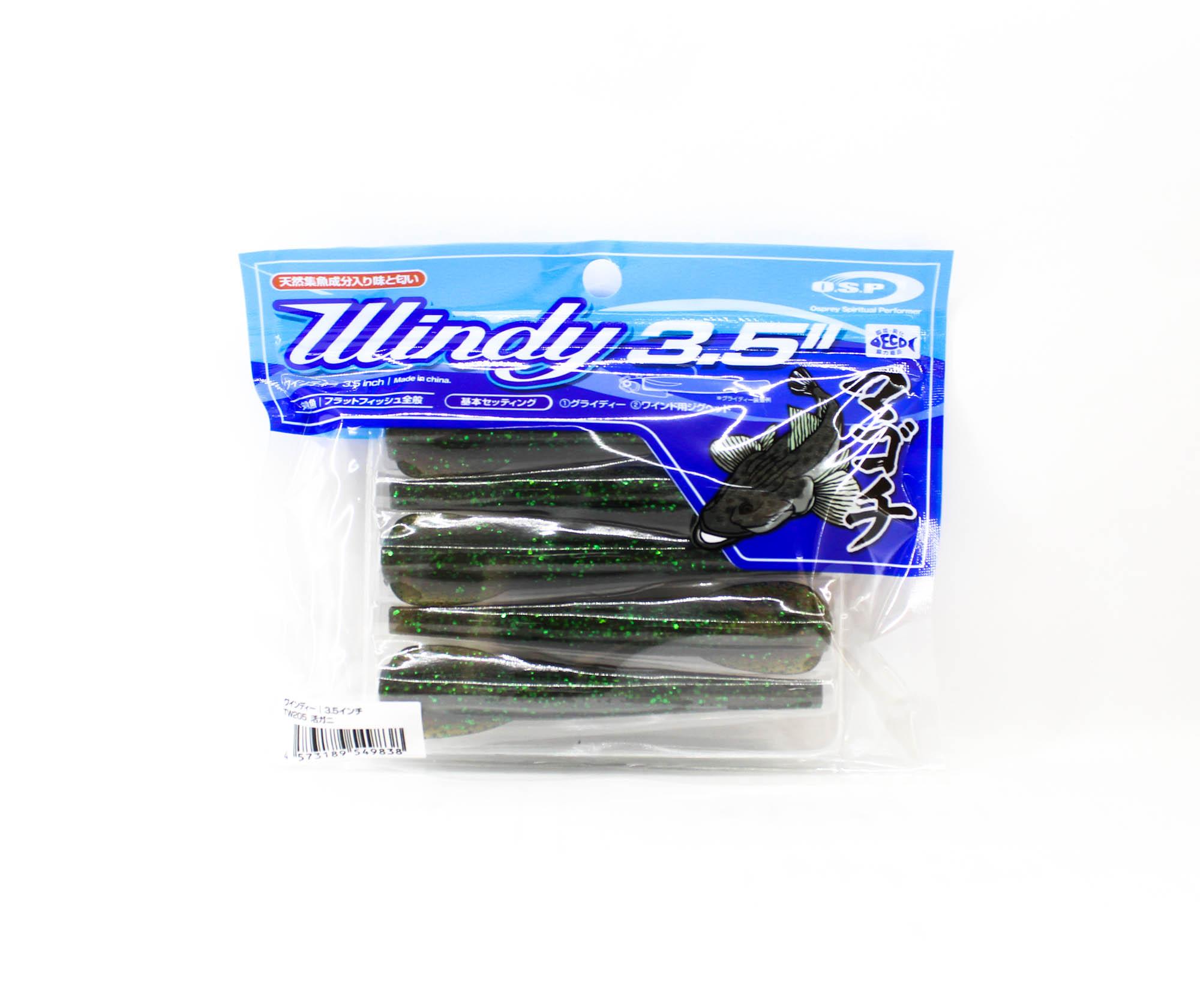 

OSP Soft Lure Windy 3.5 Inches TW-205 (9838)