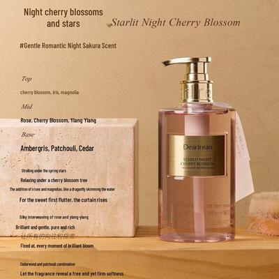 Dear Irean Night Cherry Blossom Star Fragrance Shower Gel