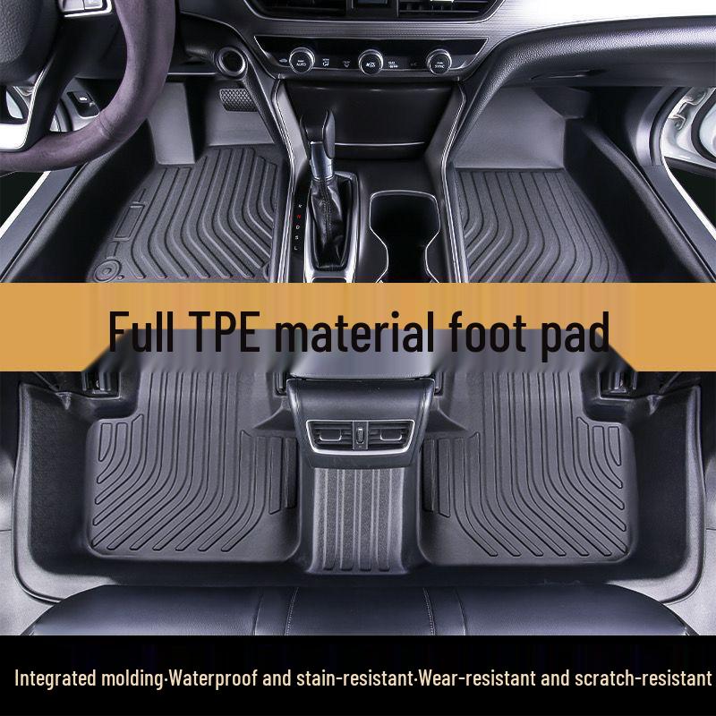 Volkswagen Compatible TPE Floor Mats for Sagitar, Tiguan L, Lavida, Magotan, T-Cross, Golf, Tayron, Bora, Lingdu, and Jetta.