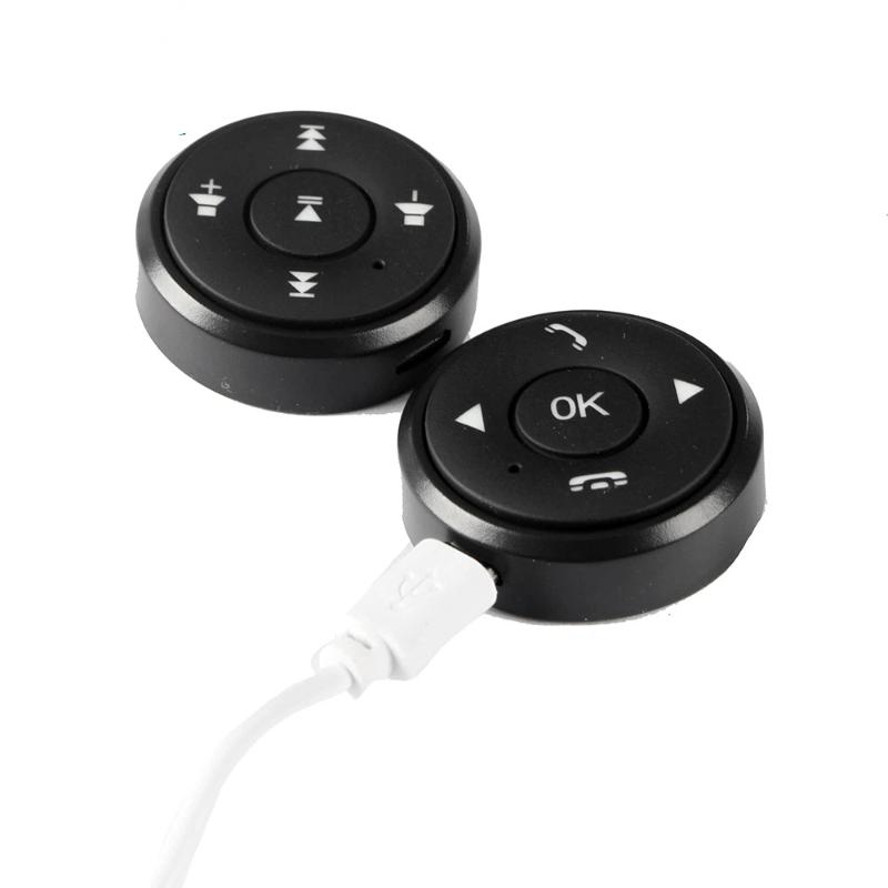 Universal 10 Keys Wireless Steering Wheel Control Button For Car Radio Dvd Gps Multimedia Head Unit Remote Car Tuning Parts
