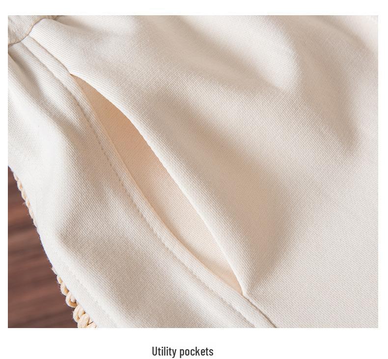 2024 Women's Korean Wide-Leg High-Waist Velvet Pants - Autumn/Winter Collection with Drawstring and Loose Fit.