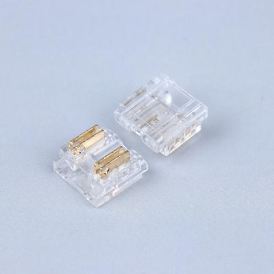 NEW 5/10/15Pcs COB 10mm 4pin CCT LED Strip Connector Used For Wireless Gapless Adapter Expansion COB Strip Connection Accessori