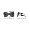 Versace Logo Acetate Square Sunglasses Women sunglasses Black VE4402