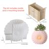 1Pc 3D Sunflower-Shaped Silicone Vase, Illustrator, Potted Plant Mold, Suitable For Diy Resin, Plaster And Clay Crafts