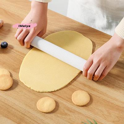Non-Stick Floating Point Rolling Noodle Stick Kitchen Baking Tool for Dumpling Skin Household Use Easy To Clean Rolling Stick