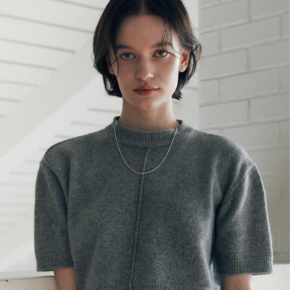 Verte 925 Silver Mini Rizi Necklace  Long Ver. 