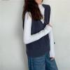 Sweater Vests Warm Sleeveless V-neck Knitted Sweaters Waistcoat Women's Autumn Winter Casual Loose Solid Jumpers Outwear