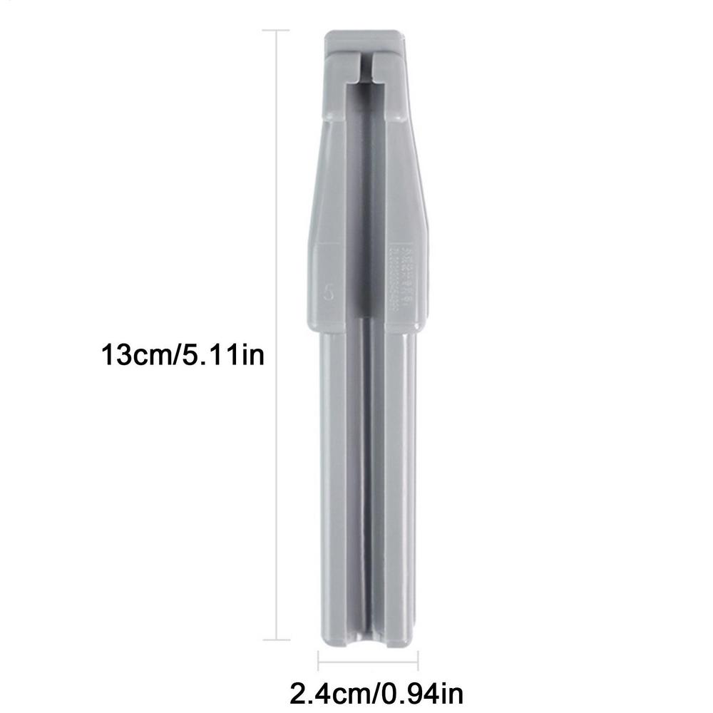 Practical PP Eyebrow Pencil Sharpening Tool Duckbill-shape Grey Eyebrow Pencil Shaper Cosmetic Pencil Sharpening Tool