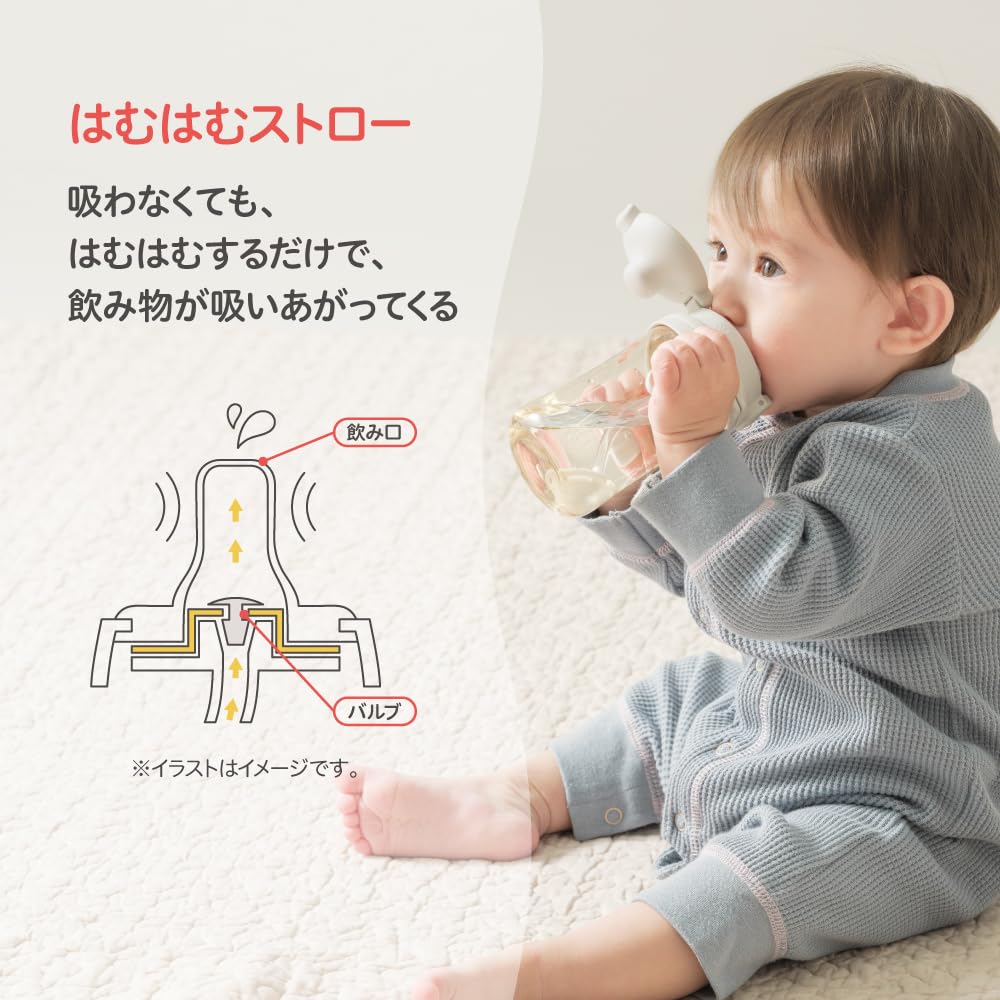 Pigeon magmag Magmag Growth Realization Straw Set 2-Type