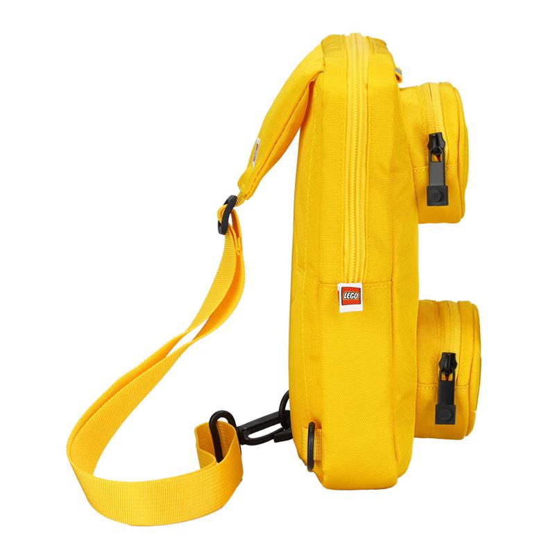 New LEGO Polyester Sling Bag Small Size Unisex Yellow 20207-0024