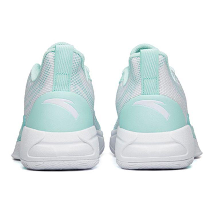 Anta Tênis de Basquete Attack 4 Mid Masculino Tênis Branco Azul 112231603-2