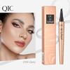 QIC Color Makeup Waterproof Liquid Eyebrow Pencil - Four-Prong Design
