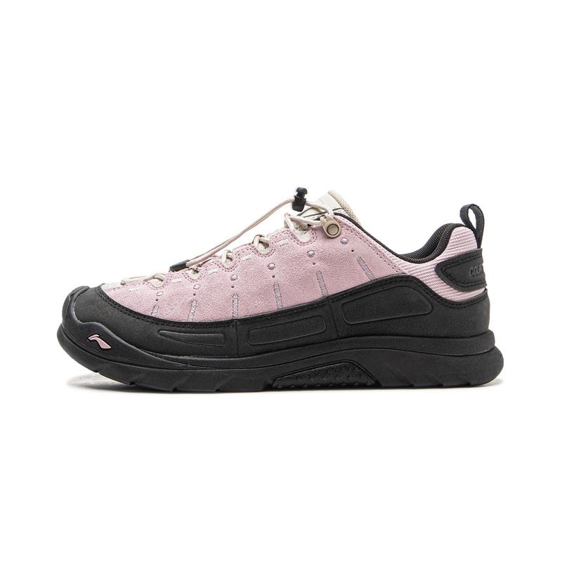 Li-Ning Outdoor CF Shuo Lin Yun SE HEXLOC Unisex Low Top Hiking Shoes Pink AHTV029-18 37