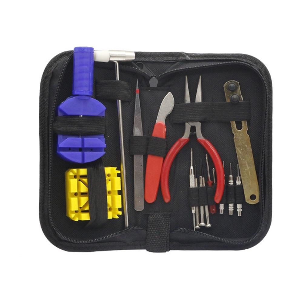 16Pcs/set Portable Watchmaker Tools Set Non-slip Watchband Removal Tool  Household