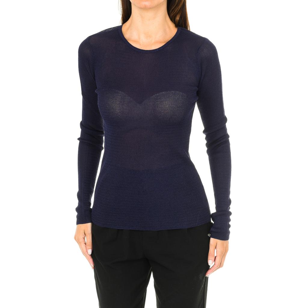 Jersey de Manga Larga y Obertura Trasera 3Y5M2A-5M1TZ para Mujer