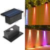Solar Color-Changing LED Outdoor Wall and Step Light
