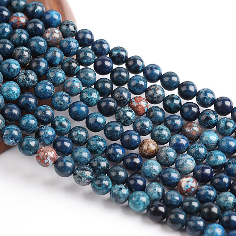 6/8/10mm Emperor Stone Beads For Jewelry Making Loose Spacer Round Imperial Beads DIY Bracelet Necklace Jewelry Charms Crafts