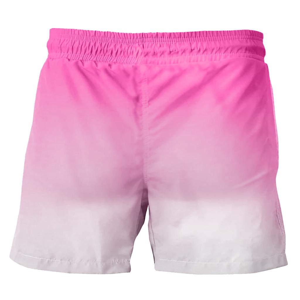 Men Swimming Shorts Quick Dry 3D Printed Let's Drink Beer Trunks Beach Shorts