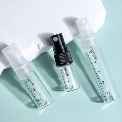 Υψηλής ποιότητας Μπουκάλι Σπρέι 2/3/5/10ML Με Κλίμακα Φορητό Επαναγεμιζόμενο Μπουκάλι Άδειο Μπουκάλι Αρώματος