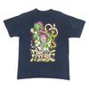 Maglietta Unisex VTG Band of Horses Band Acid Trip Monsters Nera Dalla S alla 5XL ZL571