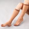 1/5/10 Pair Silky Sheer Women Over the Calf Long Socks for Office and Casual Wear Breathable Nylon Knee Length Stockings
