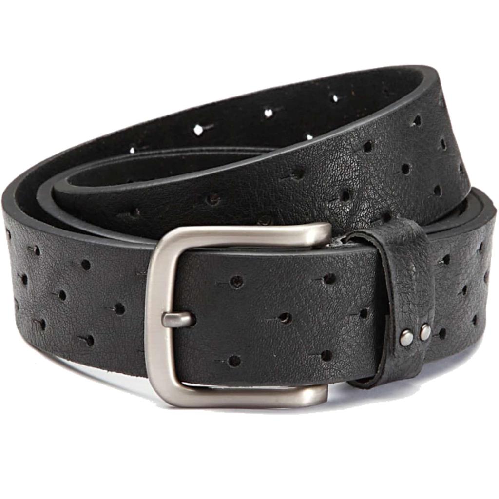Eleganter Herren Designer Gürtel mit Stanzlöchern