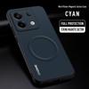 Für Xiaomi Poco X6 Hülle Luxuriöse Auto-Magnet-Halterung Handyhülle Für Poco X6 5G PocoX6 Silikon Stoßfest Schutz-Rückseite