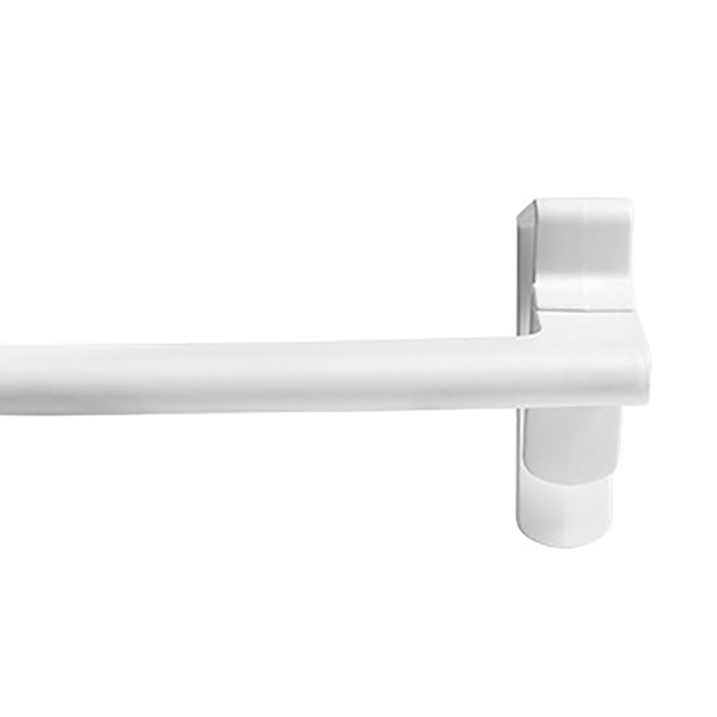 Wall Mounted Towel Rack PP Plastic Space Saving Bath Hand Towel Holder Organizer for Bath Vanity