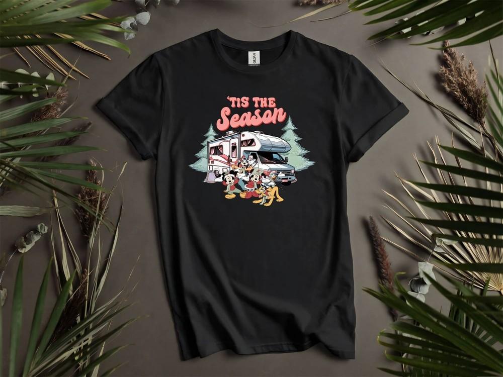 

Tis The Season Mickey Friends T-shirt T shirt Men Women Unisex Tshirt I61 S