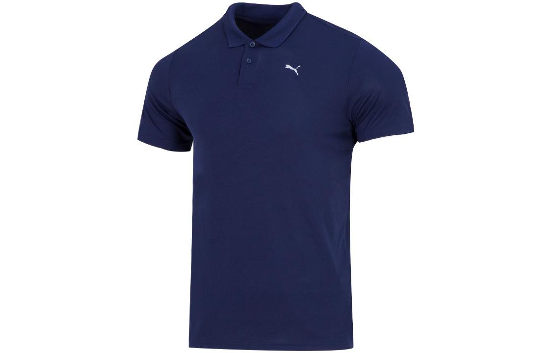 PUMA Polo Shirts Men s Blue Polo Collar Moderate Straight Fit 521772-06 S