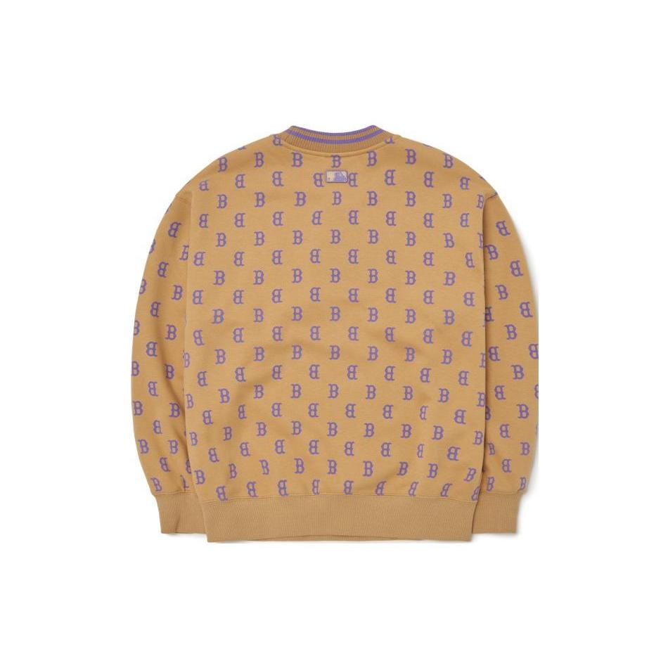 New MLB Boston Red Sox Sweatshirts Unisex Camel 3AMTM0926-43BGS