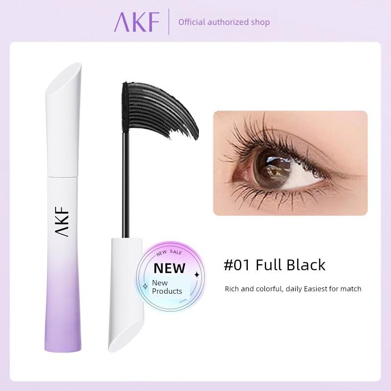 AKF Mascara Female New Arrival Small Waist Waterproof Long Curling Not Smudge Brown Black Official Flagship Store Genuine Goods
